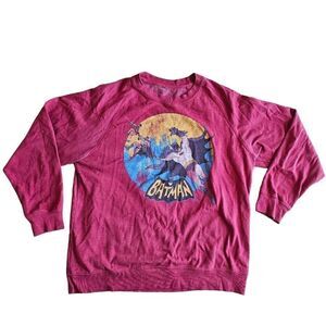 Batman tm & DC comics red Robin sweatshirt vintage style fits mens L